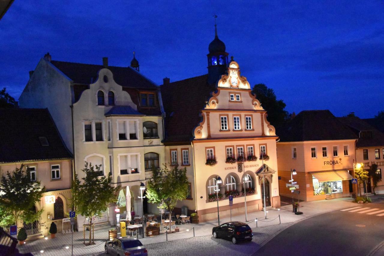 Apartment Therme Natur - Ferienhaus "Zum Goldenen Loewen" Бад-Родах Экстерьер фото